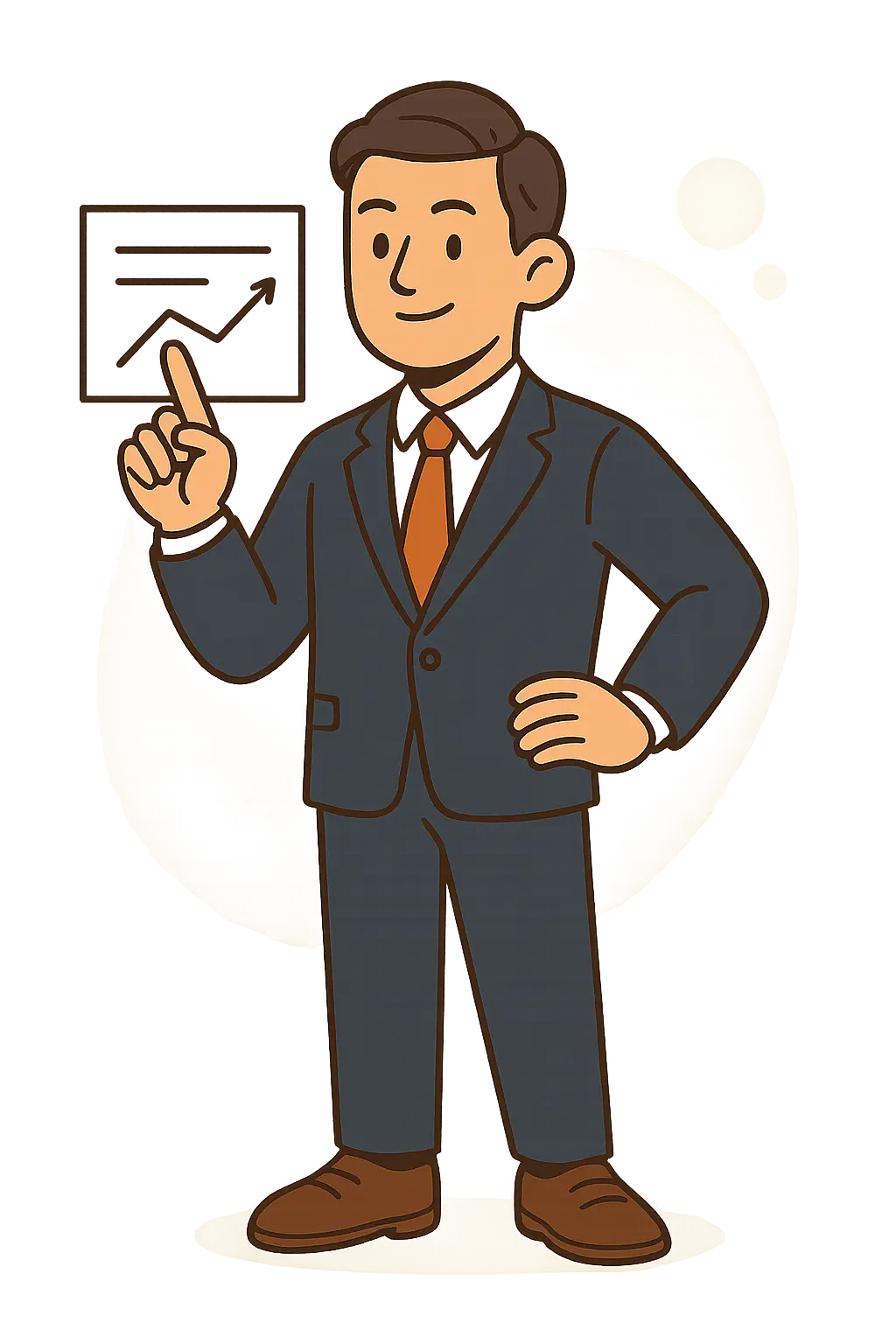 3D character working on digital SEO strategy with gear, target, and magnifying glass icons representing optimization and focus